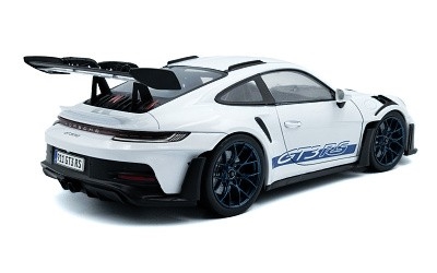 PORSCHE 911 (992) GT3 RS WHITE WITH BLUE STRIPES 2024 - Photo 4