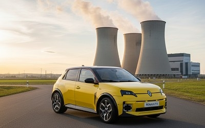 Renault 5 E-TECH 2024 JAUNE POP - Photo 1