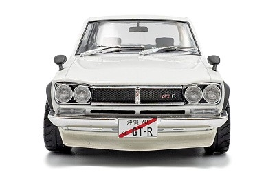 Nissan Skyline (C10) Hakosuka SOLIDO WORKS 1970 Pearl White - Photo 3