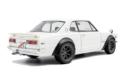 Nissan Skyline (C10) Hakosuka SOLIDO WORKS 1970 Pearl White - Photo 5