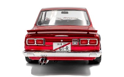 Nissan Skyline (C10) Hakosuka SOLIDO WORKS 1970 Red Metallic - Photo 6