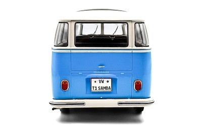 VOLKSWAGEN T1 21 WINDOWS BABY BLUE / WHITE 1962 - Photo 3