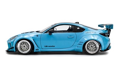 TOYOTA GR86 LIBERTY WALK BODY KIT BABY BLUE 2024 - Photo 1