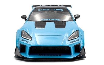 TOYOTA GR86 LIBERTY WALK BODY KIT BABY BLUE 2024 - Photo 2