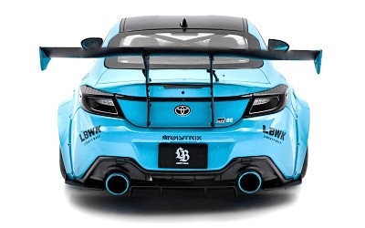 TOYOTA GR86 LIBERTY WALK BODY KIT BABY BLUE 2024 - Photo 3