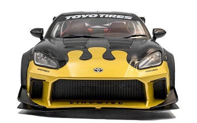 Toyota GR86 Liberty Walk Body Kit 2024 BLACK & GOLD - Photo 3