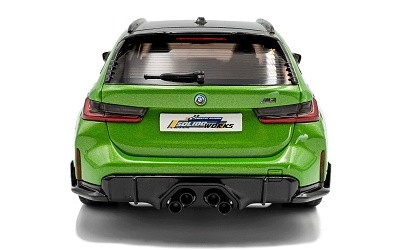 BMW M3 Touring with Performance Parts 2024 Green Metallic - Photo 4
