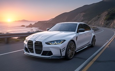 BMW M3 PERFORMANCE PARTS 2024 Alpineweiss uni - Photo 1