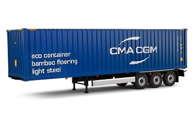 CONTAINER TRAILER CMA CGM 2024 - Photo 2