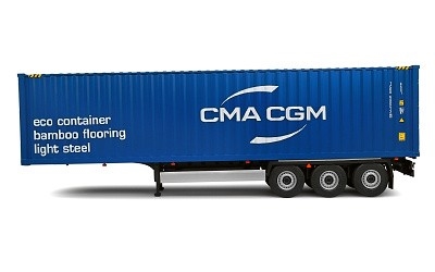 CONTAINER TRAILER CMA CGM 2024 - Photo 3