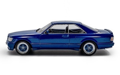 Mercedes-Benz 560 SEC AMG Widebody 1990 Linarite Blue Pearl - Photo 1