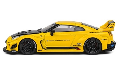 NISSAN GTR35 LBWK SILHOUETTE 2019 YELLOW - Photo 1