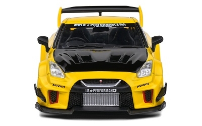 NISSAN GTR35 LBWK SILHOUETTE 2019 YELLOW - Photo 2