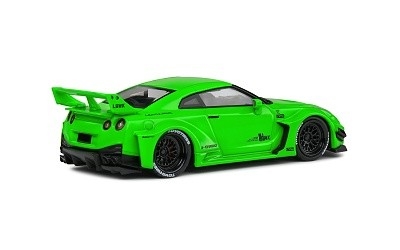 NISSAN GT-R (R35) LB WORK SILHOUETTE 2020 ACID GREEN - Photo 1
