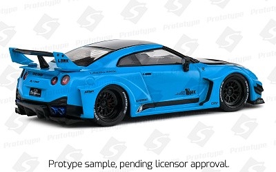 Nissan GTR35 LBWK Silhouette 2019 Miami Blue - Photo 1