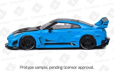 Nissan GTR35 LBWK Silhouette 2019 Miami Blue - Photo 2