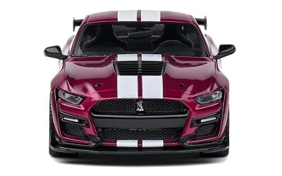 SHELBY MUSTANG GT500 2020 PURPLE W/WHITE STRIPES  - Photo 2