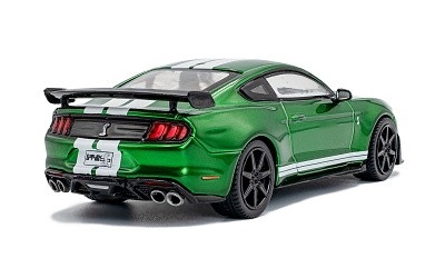 Shelby Mustang GT500 2020 Eruption Green Metallic w/White Stripes - Photo 3