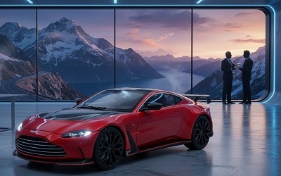 Aston Martin Vantage V12 2023 Scorpus Red - Photo 3