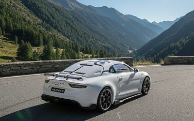 Alpine A110 RADICALE 70 2024 WHITE - Photo 1