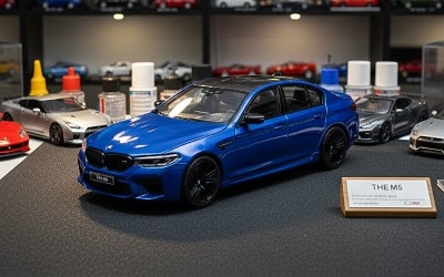 BMW M5 Sedan 2024 Marina Bay Blue - Photo 1