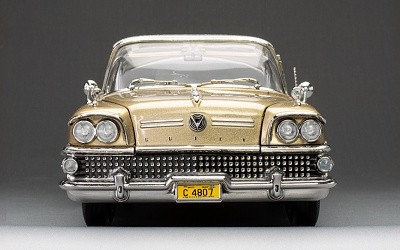 BUICK Limited Riviera Coupe 1958 Glacier White / Gold Mist - Photo 1