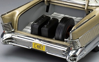 BUICK Limited Riviera Coupe 1958 Glacier White / Gold Mist - Photo 8