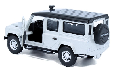 LAND ROVER DEFENDER 110 INDUS SILVER PULL BACK - Photo 1