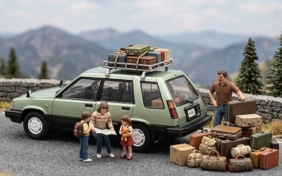 Toyota Tercel station Wagon 1982 green - Photo 1