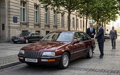 Opel Senator B 1987 dark red - Photo 1
