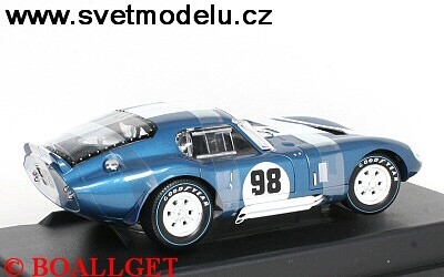 SHELBY COBRA DAYTONA COUPE 1965 BLUE - Photo 2