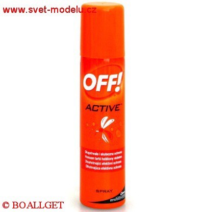 Off Active 100ml - ochrana před komáry a klíšťaty