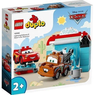 LEGO DUPLO 10996 DISNY CARS LIGHTNING MCQUEEEN MATER CAR WASH FUN