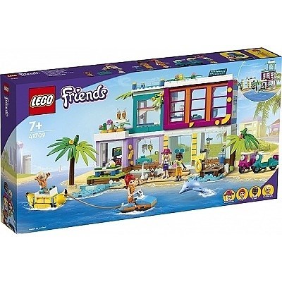 LEGO FRIENDS 41709 PRÁZDNINOVÝ DOMEK NA PLÁŽI