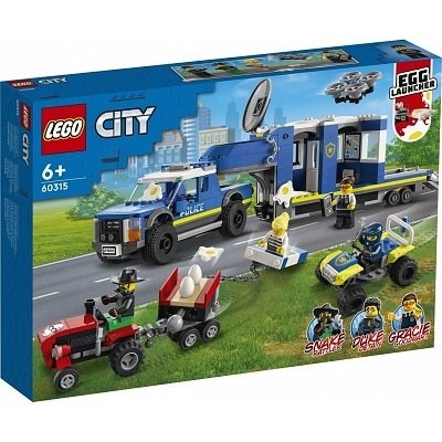 LEGO CITY 60315 MOBILNÍ POLICEJNÍ VELITELSTVÍ