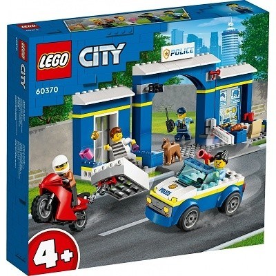 LEGO CITY 60370 POLICEJNÍ STANICE PRONÁSLEDOVÁNÍ