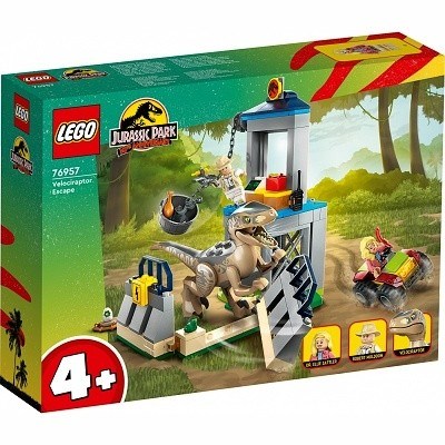 LEGO JURASSIC PARK 76957 ÚTĚK VELOCIRAPTORA