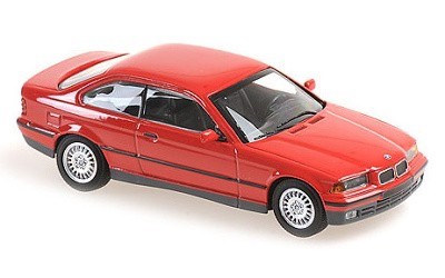BMW 3-SERIES COUPE 1992 RED
