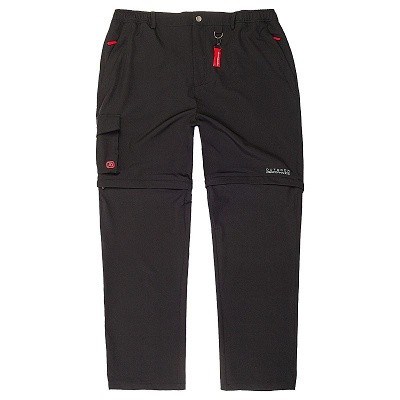 Pánské sportovní kalhoty - kapsáče ADAMO s odepínací nohavicí černé TOBIAS 3XL - 12XL