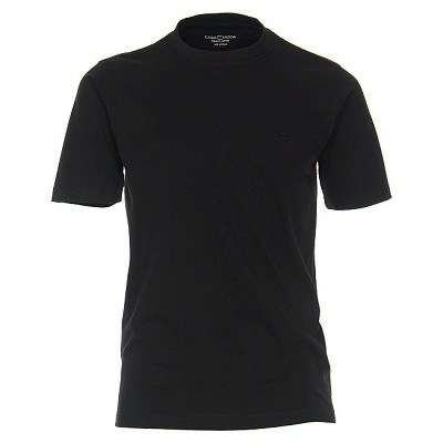 Pánské tričko Casa Moda 3XL - 7XL krátký rukáv černá