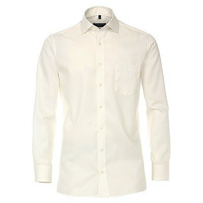 Pánská košile Casa Moda Comfort Fit béžová keprová dlouhý rukáv vel. 48 - 56 (3XL - 7XL)