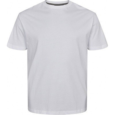 Pánské tričko bílé NORTH 56°4 krátký rukáv 6XL - 8XL