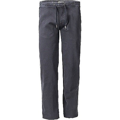 Pánské kalhoty elastické STRETCH černé REPLIKA JEANS s gumou 3XL - 8XL