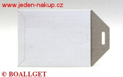 Prostorová taška - poštovní kartonová obálka A6 152x198