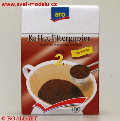 Kávové filtry č.2 / 50 ks