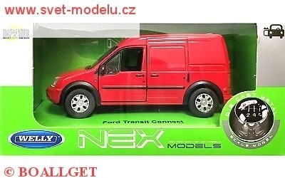 FORD TRANSIT CONNECT RED