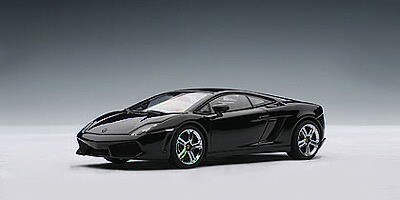 LAMBORGHINI GALLARDO LP560-4 NERO NOCTIS/METALLIC BLACK