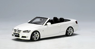BMW 3-SERIES CONVERTIBLE 2007 (WHITE) (WORKABLE BONNET)