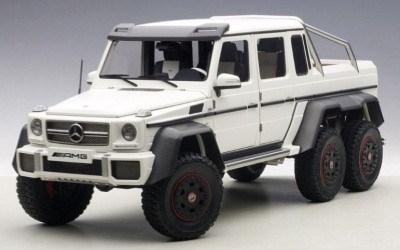 MERCEDES-BENZ G63 AMG 6X6 MATT WHITE