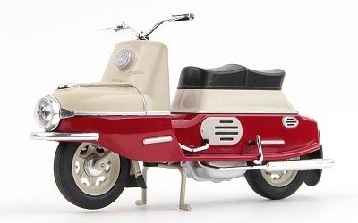 SKŮTR ČZ 175/501 1958 RED / GREY